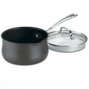 Cuisinart Non-Stick Hard Anodized 2QT Pour Saucepsn w/Lid